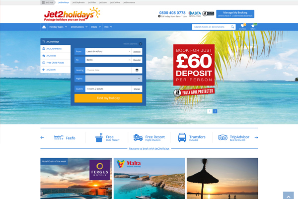 Jet2holidays